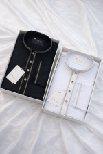 Mens Premium Imported Fabric Panjabi - Image 3